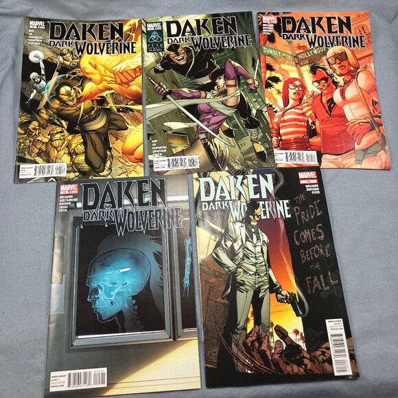Daken Dark Wolverine Marvel Comics 2011 Lot of 10 Assorted Issues #4+ - Picture 2 of 3
